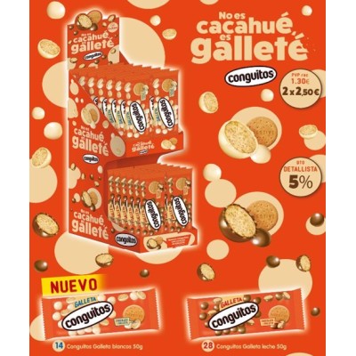 LACA EXP CONGUITOS GALLETA 42u