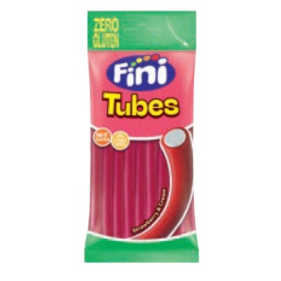 FINI TUBES STRAWBERRY  relleno 75g