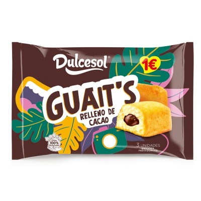 EURO DUL GUAITS CHOCO 3u 135g