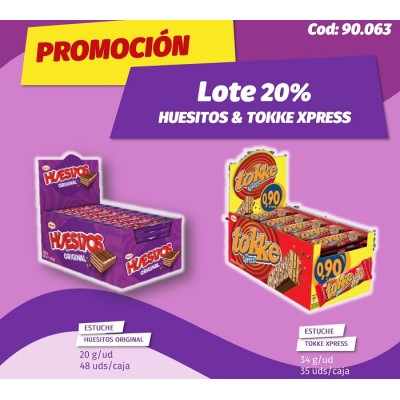 GRE LOTE HUESITO + TOKKE -20%
