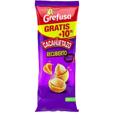 GRE CACAHUETAZO recubierto CHILI 80g+10%