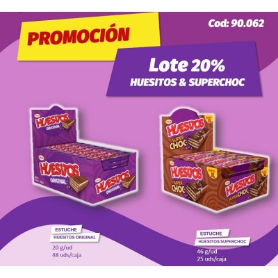 GRE LOTE HUESITO + SUPERCHOC -20%
