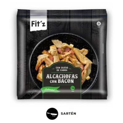 H PR FIT`Z ALCACHOFAS CON BACON 400g
