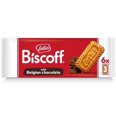 LOTUS BISCOFF CHOCOLATE 3x6 132g