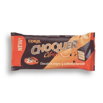CORAL NARANJA¬CHOCONEGRO pck2 52g