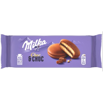 MILKA CHOC&CHOC 150g 12u