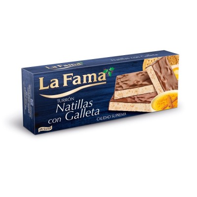 FAMA TURRON NATILLA CON GALLETA 150g