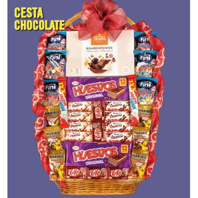 PORRA CESTA CHOCOLATE+cartel