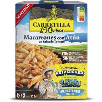 CARR MACARRONES CON ATUN 325g