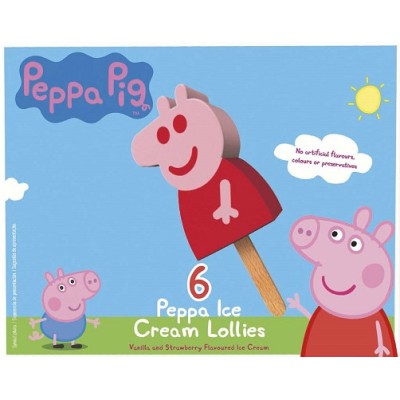 H DUL HELADO PEPPA PIG 6ux60ml