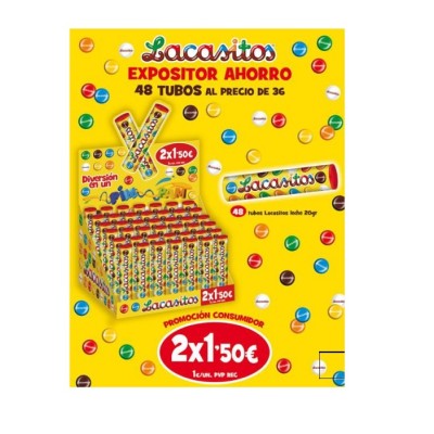 LACA LACASITOS TUBO 20g 36+12u