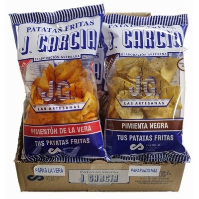 GARCIA PATATAS SABORES SURTIDAS 85g