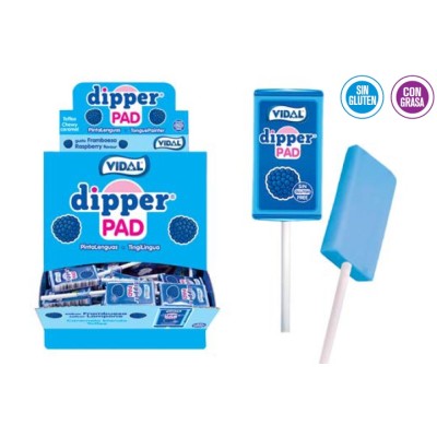 VIDAL DIPPER PAD FRAMBUESA 100u