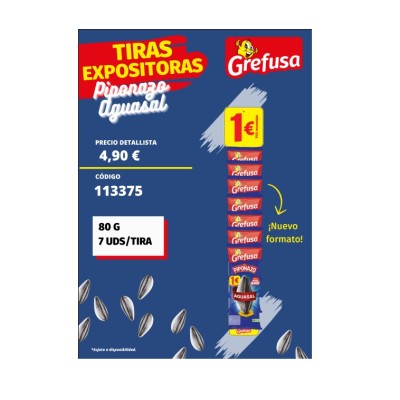 GRE TIRAS PIPONAZO AGUASAL 80g 7u