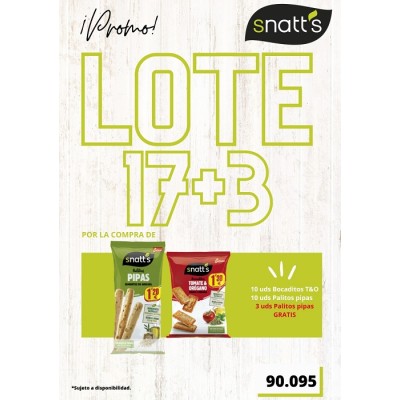 GRE LOTE SNATT'S 17+3