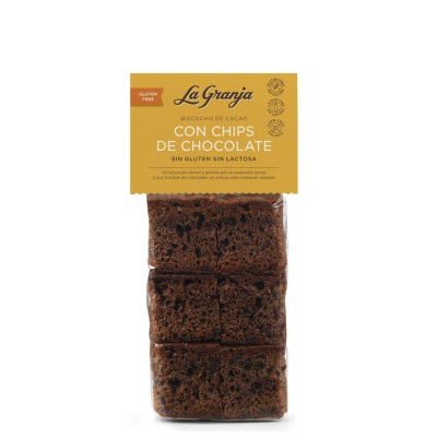 GRANJA SIN GLUTEN s/lactosa BIZCOCHO CACAO 230g