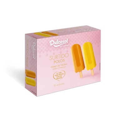 H DUL SURTIDO LIMON Y NARANJA 8u 70ml