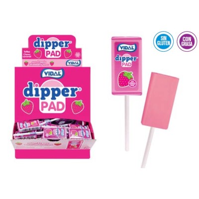 VIDAL DIPPER PAD FRESA 100u
