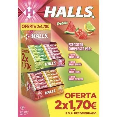 HALLS LOTE 2X1,70 frutales