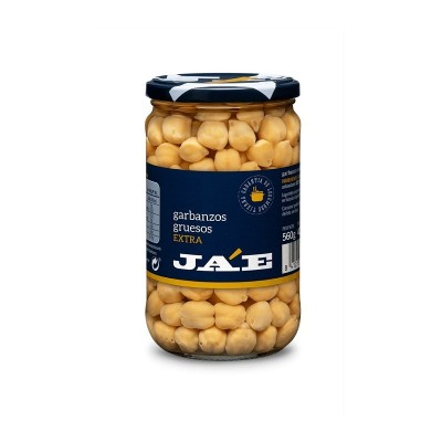 GARBANZOS JA'E cristal 580g