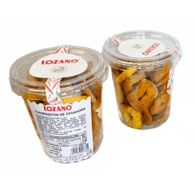 LOZ BOTE CUADRADOS DE ZANAHORIA 180g