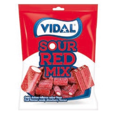 VIDAL HA SOUR RED MIX 90g