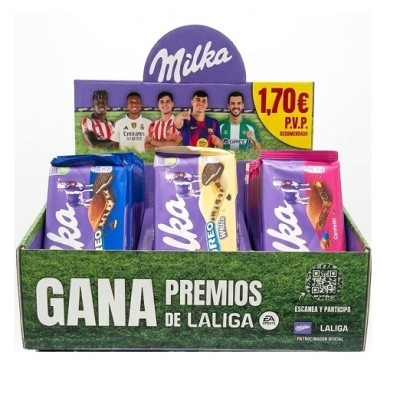 MILKA LOTE TABLETAS MILKA 40u