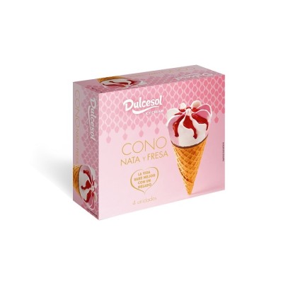 H DUL CONO NATA FRESA 4u 125ml ean
