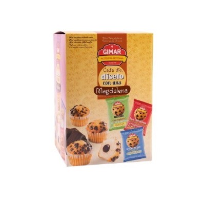 GIMAR 1X1 MAGDALENAS MINI relle 1,5 kg 120uni