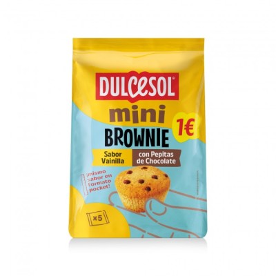 DUL BROWNIE VAINILLA 5u 125g