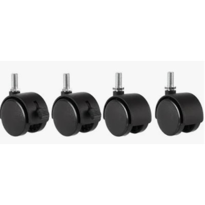 GRE KIT 4 RUEDAS NEGRAS EXPOSITOR