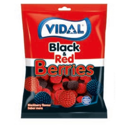 VIDAL HA BLACK ¬ RED BERRIES 90g