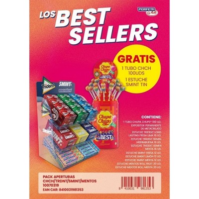APERTURAS PACK (100 chu +12 smint)sin cargo