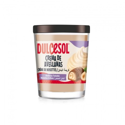 DUL CREMA AVELLANA 15% cristal 210g