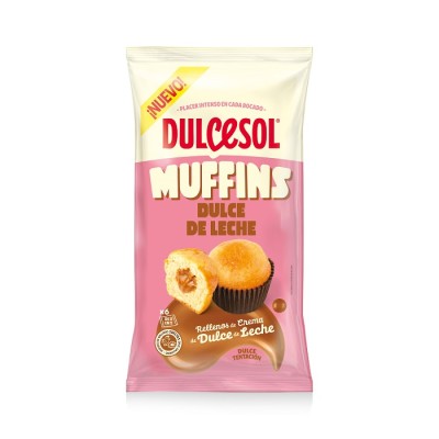 DUL MUFFIN RELL DULCE LECHE 6u 240g