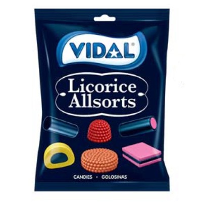 VIDAL LICORICE ALLSORTS 90g