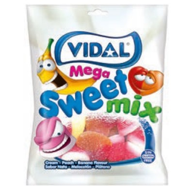 VIDAL HA MEGA SWETT MIX 90g azúcar