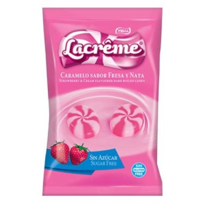 VIDAL LACREME FRESA NATA S/AZ 80g