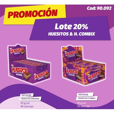 GRE LOTE HUESITO + COMBIX -20%