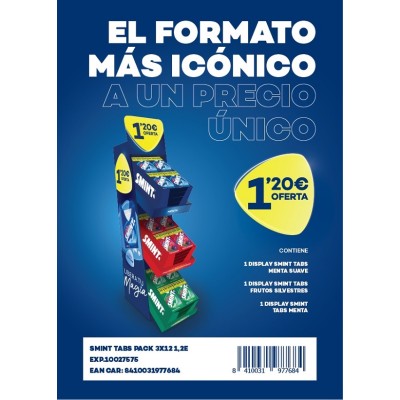 CHU SMINT TABS PACK3X12 sticker 1.20_