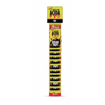 GRE TIRAS PIPAS SUGAR PAPI 12X36g