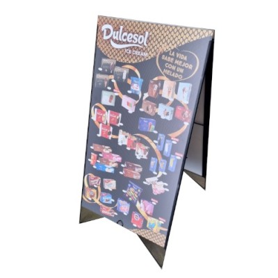 H CABALLETE METALICO HELADOS