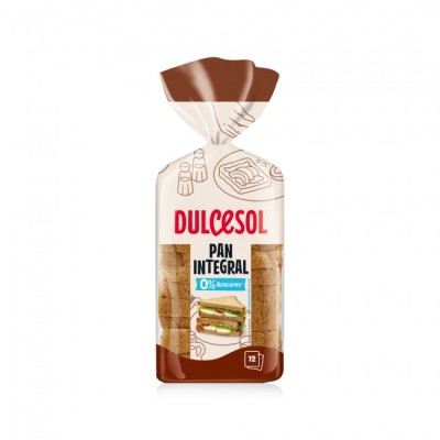 DUL PAN DE MOLDE INTEGRAL 0% 460g