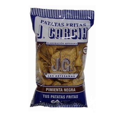 GARCIA PATATAS 85g PIMIENTA NEGRA