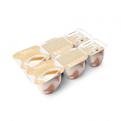 H DUL VASITO NATA CARAMELO 52gx6u