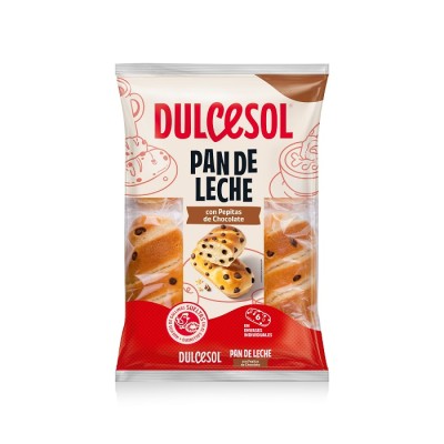 DUL PAN DE LECHE PEPITAS 6u