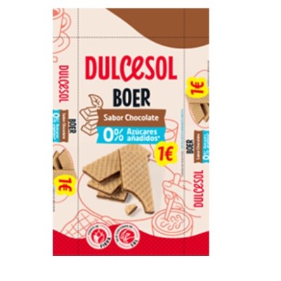 DUL BOER CHOCOLATE S/AZUCAR 150g stikcer 1_