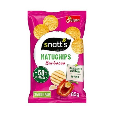 GRE SNATT'S NATUCHIPS BBQ 85g