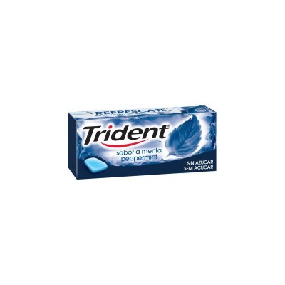 CHU TRIDENT MENTA GRAGEA 24u
