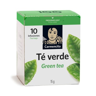CAR TE VERDE 15gX20 uds cajita